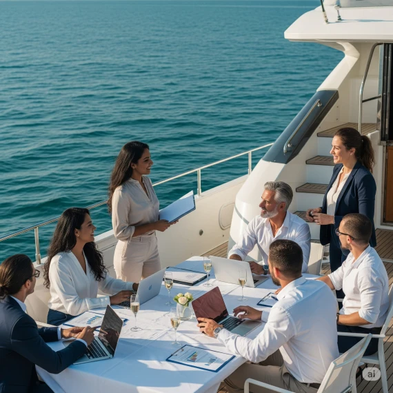 How a Yacht Can Be a Real Business Asset